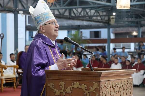 “La corrupción nos entristece y es cruel”, afirma Mons. Steckling en Caacupé - Nacionales - ABC Color