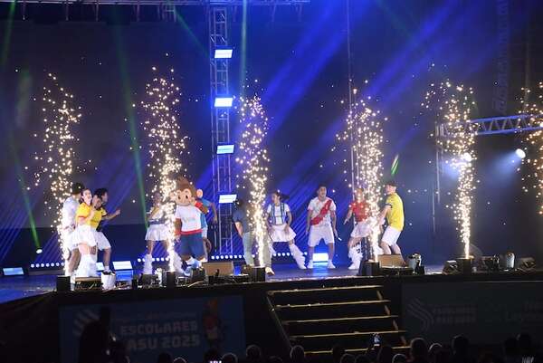 Juegos Escolares Sudamericanos: Maravillosa inauguración - Polideportivo - ABC Color