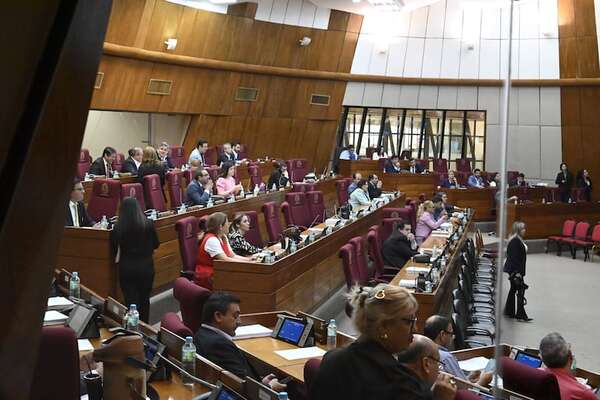 Otra posible sesión “exprés” con 22 puntos en Diputados - Política - ABC Color