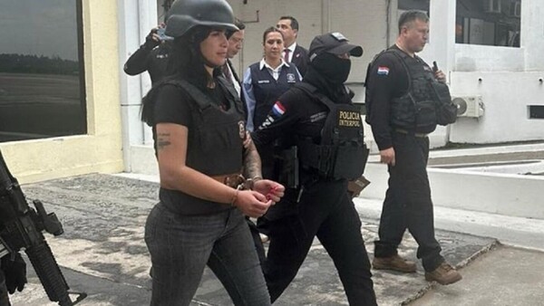 Esposa de Sebastián Marset fue trasladada de urgencia de Viñas Cué al Hospital Militar