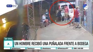 Violento ataque a un hombre frente a una bodega en Ñemby