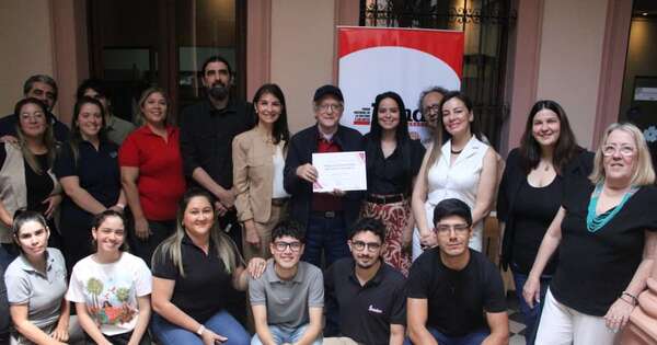 La Nación / Fondec entregó un reconocimiento a Antonio V. Pecci