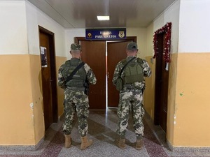 Gianina García Troche fue trasladada de urgencia hasta el Hospital Militar