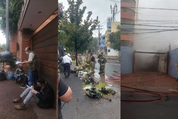 Mades y Fiscalía intervienen tras incendio de gran magnitud en local comercial