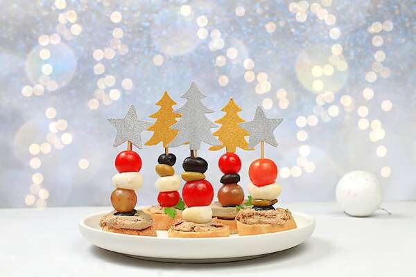 ¡Canapés fáciles y vistosos! Cinco ideas para abrir tu cena navideña sin complicaciones - Gastronomía - ABC Color
