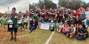 PUERTO 7 DE AGOSTO SE CORONA BI-CAMPEÓN DE LA LIGA CARLENSE DE FÚTBOL