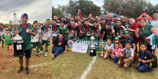 PUERTO 7 DE AGOSTO SE CORONA BI-CAMPEÓN DE LA LIGA CARLENSE DE FÚTBOL
