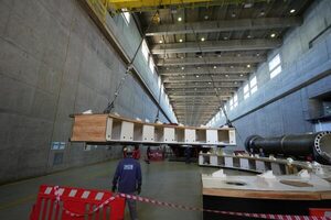 Plan de Modernización de Unidades de Generadoras de Yacyretá continúa con paso firme