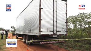 Banda de falsos policías bloquean ruta en Ypacaraí y perpetran un asalto a camión