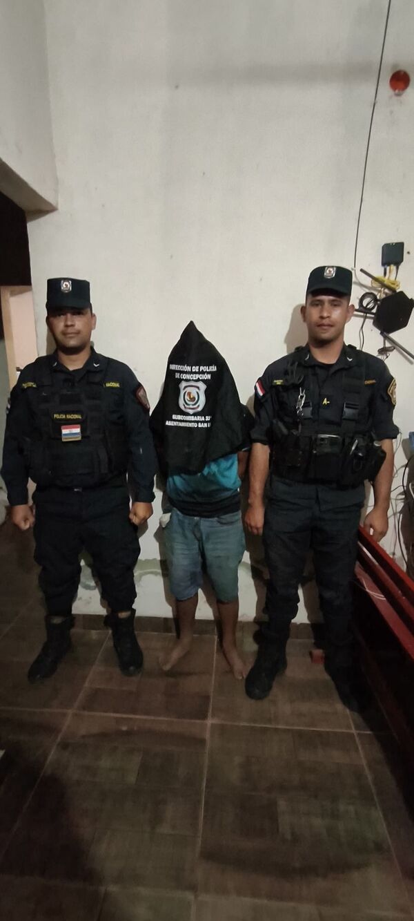 Detienen a joven con orden de captura durante patrulla preventiva en Concepción - Concepción al Día