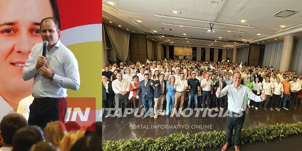 CARLOS PEREIRA OFICIALIZÓ SU PRECANDIDATURA A INTENDENTE DE ENCARNACIÓN