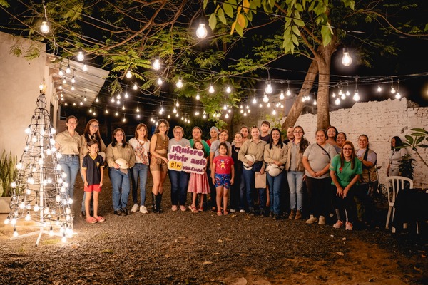 Campaña vivir sin violencia: pasillos de Cateura y del Mercado 4 se iluminan - trece
