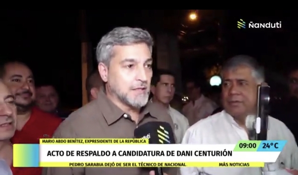 Abdo responde a Alliana durante respaldo a la precandidatura a la intendencia de Centurión