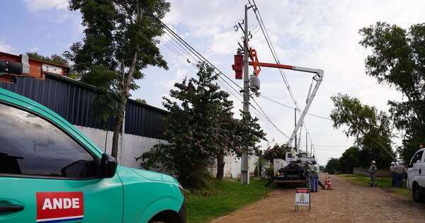 La Nación / Cortes programados: Ande realiza trabajos para modernizar la red