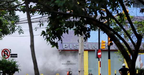 La Nación / Ministerio Público intervino local comercial tras incendio tóxico