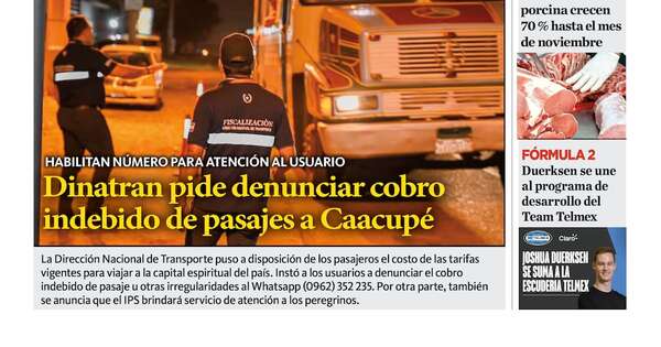 La Nación / LN PM: edición del 2 de diciembre