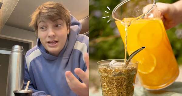 La Nación / Tiktoker argentino prefiere el tereré con jugo: “No me gusta con agua fría”