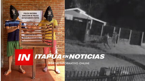 LADRONES DE BASUREROS TERMINARON TRAS LAS REJAS EN CAMBYRETÁ