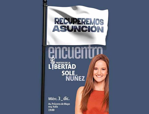 Senador Nakayama realiza mañana un acto de apoyo a Soledad Núñez | DIARIO PRIMERA PLANA