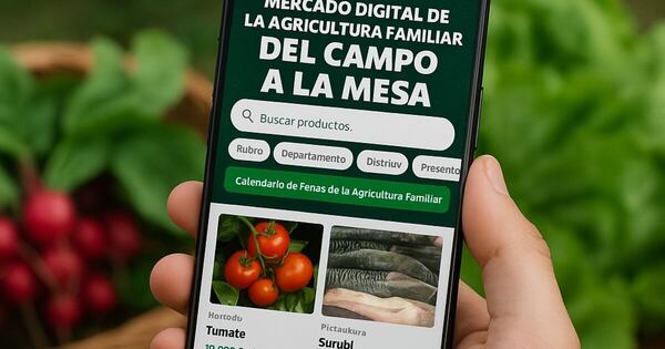 La Nación / Lanzan plataforma digital que acerca a los productores a la mesa de cada paraguayo