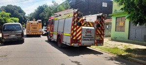 Incendio por falla en garrafa deja a un adulto mayor con quemaduras en Encarnación