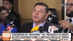 Titular del INDERT enfrenta fuertes cuestionamientos por manejo de tierras