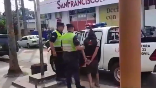 Detenido en Arroyos y Esteros por el ataque con machete a su pareja