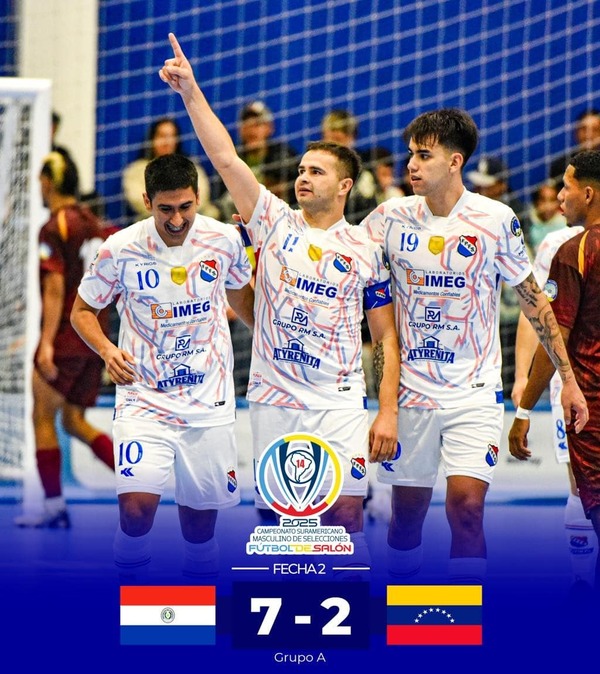 Albirroja de salón avanza a pura goleada en el sudamericano de Colombia - La Tribuna