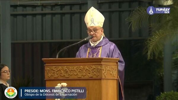 Caacupé 2025: Monseñor Pistilli cuestiona que “se produce más, pero se reparte menos”