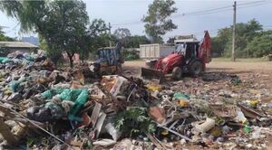 Municipalidad de Asunción elimina más de 652.000 kilos de basura en operativo contra vertederos clandestinos