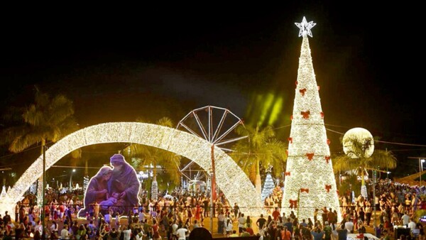 Ciudad del Este ya está en modo Navidad