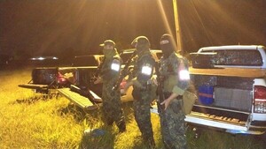 Convoy narco con vehículos que cayó en Saltos del Guairá «no es de alias Macho», aseguran