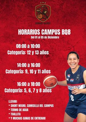 Escuela de mini básquet desarrolla un campus especial dirigido por Betty Quevedo - Concepción al Día