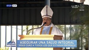 Monseñor califica de "criminal y abominable" negociados en Salud Pública