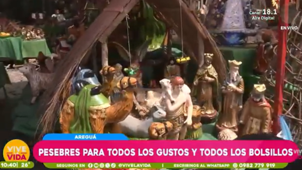 Areguá: Pesebres para todos los gustos y todos los bolsillos