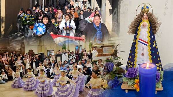 Paraguayos en el extranjero celebrarán el día de la Virgen de Caacupé - Nacionales - ABC Color