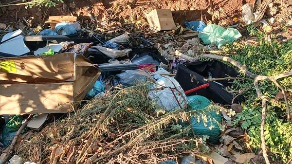 Vertedero barrial, reflejo de la desidia por parte de la municipalidad - Nacionales - ABC Color