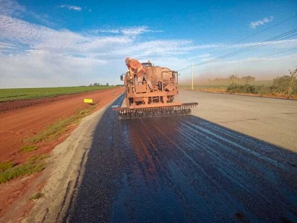 Ruta PY21: la obra alcanza el 60% de avance hacia Puerto Indio