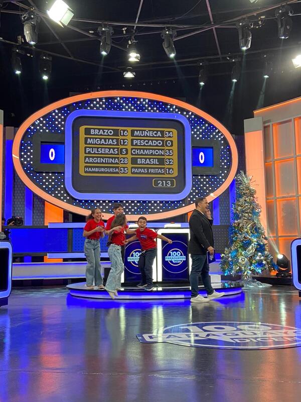 Con 213 puntos, niños se llevan todos los premios en 100 Paraguayitos Dicen - trece