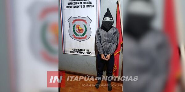 JOVEN ES DETENIDO POR SUPUESTO ABUSO SEXUAL EN NIÑOS 