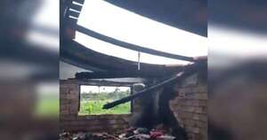 Diario HOY | No aceptó la ruptura y le prendió fuego a la casa con su pareja adentro