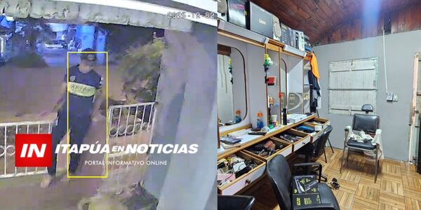 MILLONARIOS HURTO EN PELUQUERÍA DEL BARRIO PACÚ CUÁ