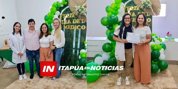 CELEBRAN DÍA DEL MÉDICO EN IPS ENCARNACIÓN CON EMOTIVO HOMENAJE
