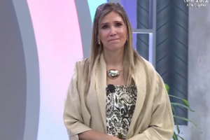 Sanie López se quiebra en vivo - Teleshow
