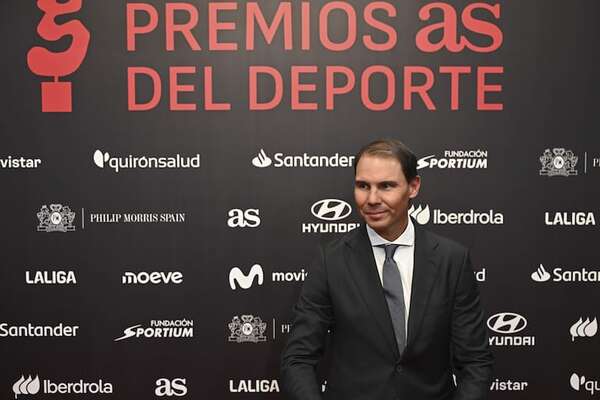 Nadal, homenajeado en los Premios As 2025 - Tenis - ABC Color