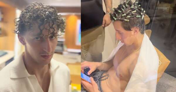 La Nación / Viral: el galán de la Albirroja se suma al team de los futbolistas con rulos