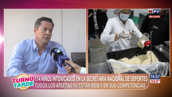 Investigan intoxicación que afectó a 114 niños atletas de un evento internacional en Asunción