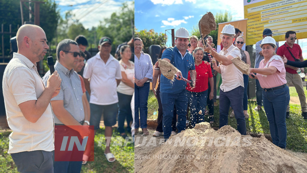 CAMBYRETÁ DIO INICIO A OBRAS DE CANALIZACIÓN Y VEREDA