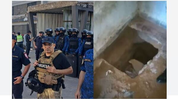 Hallazgo de un posible túnel en la Penitenciaría Nacional de Tacumbú