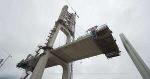 La Nación / Puente de la Bioceánica alcanza 85 % de avance y entra en su etapa decisiva